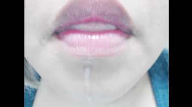 Seductive Mouth and Tongue Tease