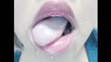 Seductive Mouth and Tongue Tease