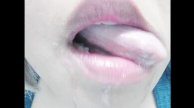 Seductive Mouth and Tongue Tease