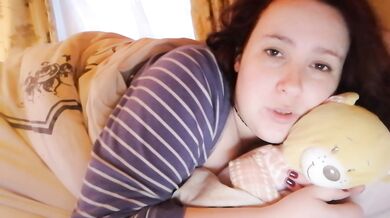 Bed Day with Cute BBW - Cumming Hard Twice