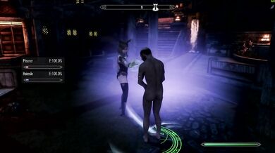 Skyrim: Succubus Ahri Fucks Heimskr to death in whiterun