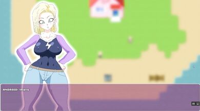 AndroidSuperSlut [hentai Game] Ep.1 dragon ball micro bikini testing on the beach with anal fuck
