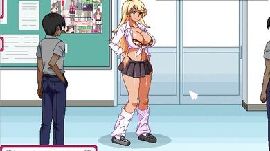 Kyouko-sama Wants To Get Laid [Random Hentai Game] Street fucking (part1)