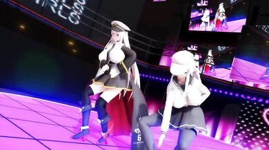 MMD R18 Kiss me sex dance show