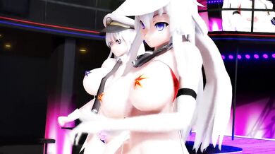 MMD R18 Kiss me sex dance show