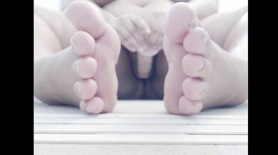 BBW Feet Fetish and Orgasm.
