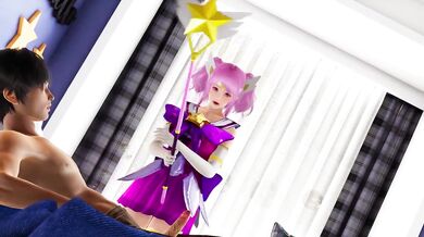 Honey Select 2: Star Guardian Lux fucks the summoner until her light's out - League of Legends