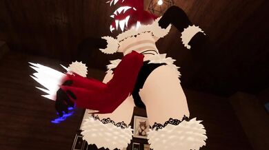 Virtual Lap Dance From Hot Blind Folded Bondage Fox Girl