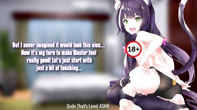 Neko Girlfriend Is In Heat For Master (Erotic ASMR)