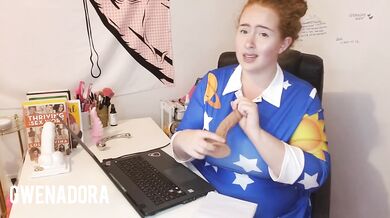 Mrs. Frizzle teaches you sex-ed, gives you jerk off instructions