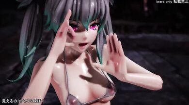 MMD 水着なカノンさんで「疑心暗鬼」