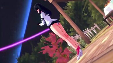 [MMD]Takarada Rikka-Cat Food[by maro-chan]