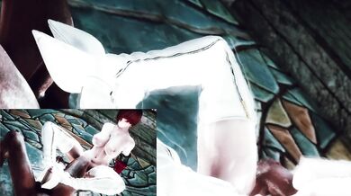 skyrim Newcomer killer conquered by the assassination target's cock part2