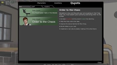The Headmaster - Harem College - Walkthrough 1