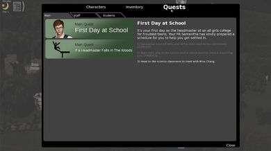 The Headmaster - Harem College - Walkthrough 1