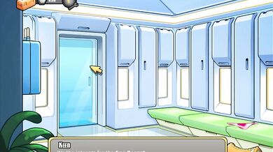SPACE RESCUE CODE PINK 4.5: SAUNA JOY WITH RED HEAD TEENS