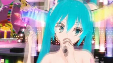 (3D Hentai) Hatsune Miku sings and dance naked (はつね ミク、, 初音 ミク, Vocaloid)