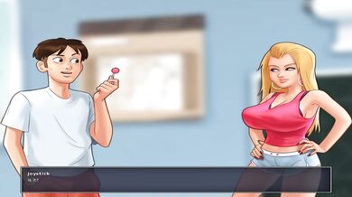 Summer Time Saga (PT 7) - Gave the science teacher 5 Orgasms in class