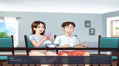 Summer Time Saga (PT 7) - Gave the science teacher 5 Orgasms in class