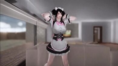 skyrim mmd dance HIBIKASE