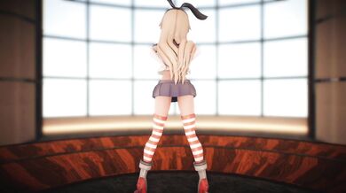 [MMD]Shimakaze-Yeah Oh Ahhh Oh!