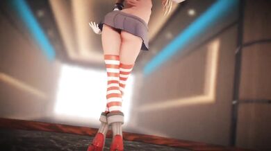 [MMD]Shimakaze-Yeah Oh Ahhh Oh!
