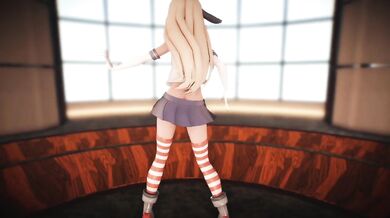 [MMD]Shimakaze-Yeah Oh Ahhh Oh!