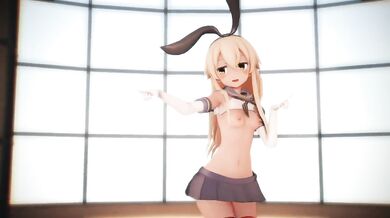 [MMD]Shimakaze-Yeah Oh Ahhh Oh!