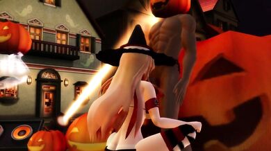 [MMD]Bismarck-Happy Halloween[by Monologic]