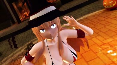 [MMD]Bismarck-Happy Halloween[by Monologic]