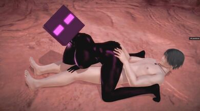 (3D Porn) Weird things to fuck #2 - Minecraft Ender