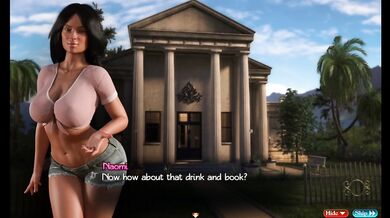 TREASURE OF NADIA - (PT 7) -Getting a blowjob by the library