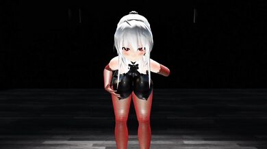 [MMD]Haku-魅惑ヒップダンス[by kamenin]