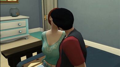 Sims 4 - Common days in family - If it's ok for them then it's ok for us my big boy