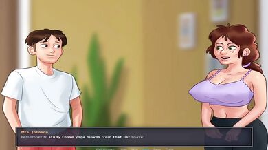 SUMMERTIME SAGA (PT 54) - Neighbor is a yoga instructor -Ms Johnson Route