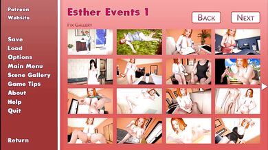 MYTHIC MANOR - ESTHER, BUSTY REDHEAD MILF