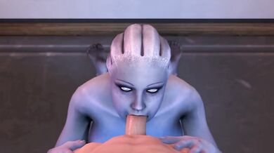 Ночь с Лиарой - A Night With Liara - SexyVerse - All Scenes