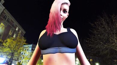 Teen Boobs and Ass Grow Too Big for Sexy Dress - Hourglass Expansion