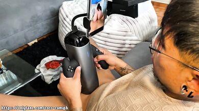 My perverted stepbrother fucks me after watching my xxx videos.