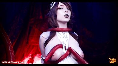 Genshin Impact. Wrong Prayer of the Rosaria - MollyRedWolf
