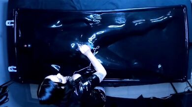 relentlessly edging my slave in the vac-bed