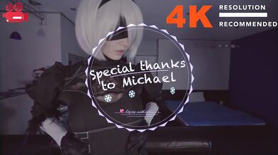 NieR Automata: 2B fuck w 2 dildos Sia SIberia