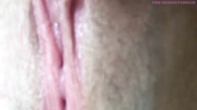 VIRGIN SHOWS IN CLOSE-UP an innocent pussy! your dick doesn't fit in there!