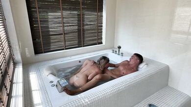 Shared a bath with my roommate