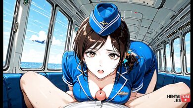 Hentai - Sheila flight attendant Pic Collection