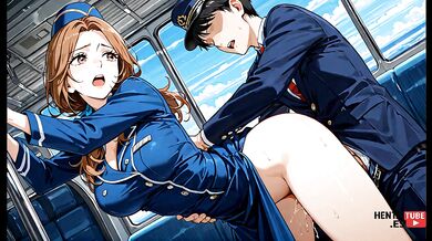 Hentai - Sheila flight attendant Pic Collection