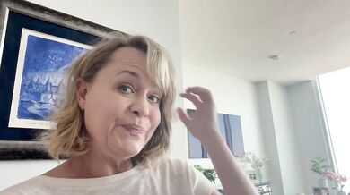 Public Masturbating and Braless Errands Then PIssed on Floor