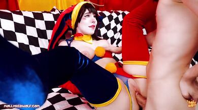 The Amazing Digital Circus. Pomni Will Make You Cum - MollyRedWolf