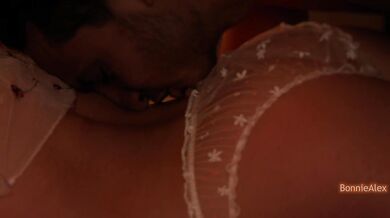 Kissing, pussy licking, reverse cowgirl with Cum Load Into Perfect Pussy - super close-up