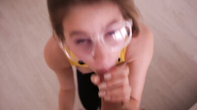 MORNING SUCK. FUCKED HER MOUTH